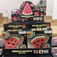 2026 New Watermelon Beautiful Cube Pinching and Relaxing Toys Soft Toys TPR