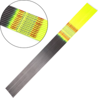 ACCMOS Reine Carbon-Pfeilschäfte 33 Zoll ID 6,2mm für Bogenschießen und Jagd Spine 300 340 400 500 600 700 800