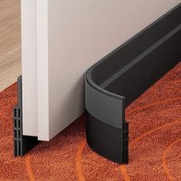 1PC Door Draft Excluder Strip Self Adhesive Tape Bottom Strip Waterproof Seal Strip Windbreak Stopper Door Bottom