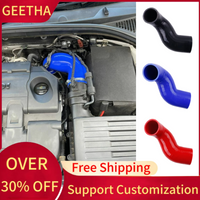 For MK7 PLATFORM 2.0 TDi 5-ply Flurolined Turbo to Airbox Intake Silicone Hose Pipe Tube
