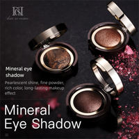 Daiseman Single Color Mineral Baked Powder Palette Smoky Makeup Pearl Contour Waterproof Sweatproof Eyeshadow Processing