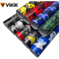 AliExpress NONE Pixel Camo Vinyl Wrap Car Motorcycle Decal Skateboard Bicycle DIY Styling Digital Camouflage Sticker Films Sheet