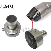 AliExpress Racing isTunt Modify Motorcycle Escape Moto Pipe Dedicated DB Killer 54MM Echappement Stainless Steel Muffler Motorbike Modify Bike Exhaust Tail Tube