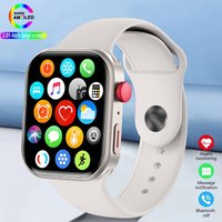 LIGE New 2.01-inch Smart Watch Men Women Heart Rate Health Monitor HD Bluetooth Call Waterproof Sport Smartwatch for Android iOS