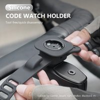 Silicone Bicycle Computer Bracket Code Meter Holder Road Bike MTB Extension Bracket For Garmin Bryton WAHOO