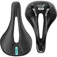 AliExpress RYET 3D Printed Bicycle Saddle, 110g/160g Road MTB Cycling Racing Seating, 140*235mm Full Carbon Bike Seat Cushion Bicycle Parts