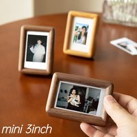 Mini Small 3Inch Photo Frame Tabletop Display Stand, for Polaroid Picture Couple Anniversary, Wedding Birthday Gift Home Decor