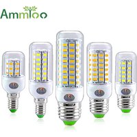 E27 LED Lamp E14 LED SMD 5730 220V Corn Light Bulbs 24 36 56 72LEDs Lamparas LED Chandelie For Home Decoration Ampoule Led Light