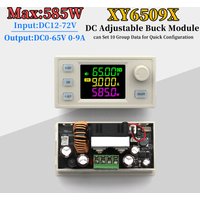 XY6509X CNC DC-DC Adjustable Buck Module 65V 9A 585W Voltage Regulator Power Supply Constant Voltage and Current Module