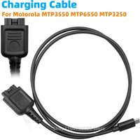 Car 12v/USB Type-C Charger For Motorola MTP3550 MTP3250 MTP3150 MTP6550 MTP6750 MXP600 Radios Walkie Talkie Charging Cable