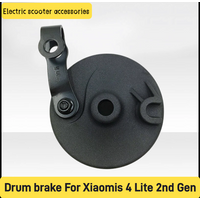 Drum Brake Mechanical Brake Pad Replacement Parts for Xiaomis 4 Lite 2nd Gen/ Elite Electric Scooter Wheel Brake Accessories
