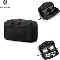 Kingsons accessories bag, casual change, mobile phone ID, cosmetic bag, simple multi-layer anti-splashing clutch bag.