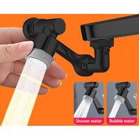 Stainless steel Faucet Extender 1080 °Swivel Metal Water Tap Nozzle Faucet Sprayer Universal Bathroom Tap Mixer Aerator 2 Modes
