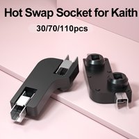 110 stücke/70 stücke Kailh Hot-swap PCB Buchse Hot Plug Für Outemu Cherry MX Schalter Mechanische Tastatur achse DIY Stecker
