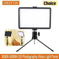Photo Studio LED 3000K-6000 KMcoplus Video Fill Lamp Light Panel Photography Lighting for Live Streaming Youbube RGB Filter
