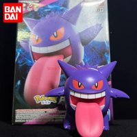 Bandai Original Pokémon Evolution Series No.45 Gengar Lisp Anime Action Figure Assembly Model Toys Collectible Gifts Adult