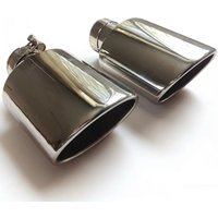 Ellipse Stainless steel vehicle refitting universal general muffler tail throat Car modification выхлопные системы