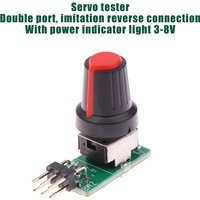 3-8V ESC Mini Servo Tester DIY Brushless Fan Motor Governor PWM Signal Output For RC Aircraft Model PartsHot