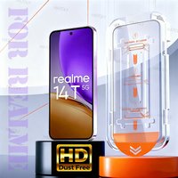 Dust Free Easy Install Screen Protector For Realme 14T 5G Tempered Glass Realme 14T 5G Anti-Scratch Phone Glass Realme 14T 5G