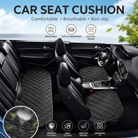 Kcimo Soft Plush Car Seat Cushion Universal Front Rear Seat Cover Protector for Auto Sedan SUV Pick-up Truck