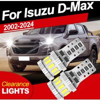 2X W5W T10 LED Bulb Canbus 6000K For Isuzu D-Max Dmax 2002- 2011 2012 2013 2014 2015 2016 2017 20182019 2020 2021 2022 2023 2024
