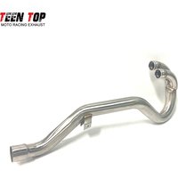 AliExpress TEEN TOP Offroad Bike Exhaust Pipe For KTM 525EXC 450EXC 400EXC 540SXS 250EXC 525SX Exhaust Header 50mm OEM Escape Moto Front Link Pipe