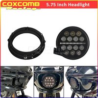 5.75 Inch Headlight Motorcycle LED Head Light Projector For Harley M8 Softail Low Rider ST FXLRST EI Diablo FXRST High/Low Beam image 4
