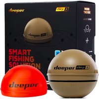 Original Lithuania Deeper Chirp+ 2.0 Castable and Portable WiFi Fish Finder Depth Finder for Kayaks Boats Deeper Smart Sonar