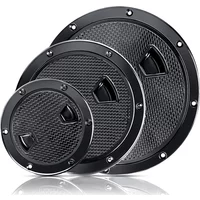 Accessoires pour bateaux, trappe de bateau ronde en ABS antidérapante de 4', 6', 8' avec couvercle amovible pour bateaux marins, yachts