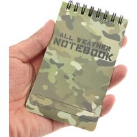 1 Pieces Camouflage Printing Note Book Paper Waterproof Writing Paper In Rain Tactical Note Book Notebook All Weather Outdoors