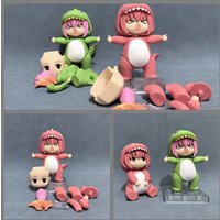 Nendoroid #2369 Hitori Gotoh Bocchi The Rock Dinosaur Outfit Articulated Figure Extra Parts Boxed Anime Collectible For Hobby