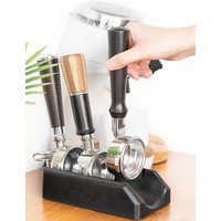 3 Slots 54/58mm Portafilter Holder Rack Coffee Accessories For Barista Espresso Accessories Bar Counter Organizer Tool