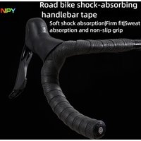 NPY Bike Grips Handlebar Tape Silicone Bar Tape Shock Absorption Anti-slip Durable Reusable wrap Tape for Road Bicycle ONIRII