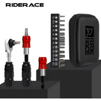 Bike Allen Key Spanner Torque Ratchet Wrench 1/4 Inch T25 Screwdriver Ratchet Wrench Tool Set Bicycle Multi-Function Tool