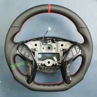 D Shape And Full Leather Steering Wheel For Hyundai I30 IX35 Elantra 2012-2015
