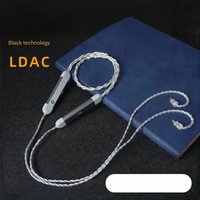 Qualcomm QCC5181 LDAC Bluetooth Upgrade Cable MMCX 0.78mm 2 Pins HiFi Neckband Earphone Wire