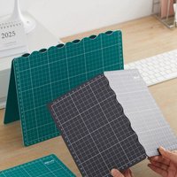 Foldable A3 Cutting Mat Double-Sided PVC Portable Craft Cutting Board for DIY Paper Sewing Patchwork