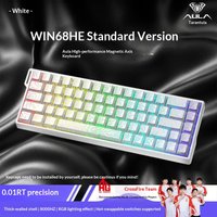 Aula Win68he Magnetic Switch Mechanical Keyboard Wired Custom Rgb 8khz Polling Rate 001mm Accuracy Esports Gaming Fps Valorant