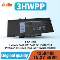 New 3HWPP Laptop Battery for Dell Precision 3541 3550 3551 for Dell Latitude 5401 5501 5410 5411 5510 5511 1VY7F N2NLL P80F003