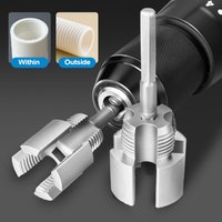 PVC Pipe Threader Internal And External Thread Water Pipe Opener Garden Water Pipe Threader Tapping Tool for Electric Drill