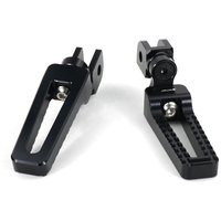 Motorcycle CNC Adjustable Front Footrests Foot Pegs Pedals Fit For NC750S NC750X CROSSTOURER CROSSRUNNER VFR800F CB500F/X CBR