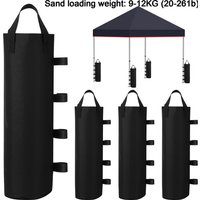4pcs Canopy Weights Bag Leg Weight for Canopy Legs Extra Large Sand Bags for Weights, Pop up Canopy Tent, Gazebo, Carport, RV A