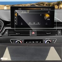 Tempered glass screen protector film For Audi Q5 2021-2023 10.1 inch Car infotainment radio GPS Navigation Interior Accessories