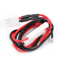 1m 30A Fuse 6 Pin Short Wave Power Charger Cable Wire for ICOM IC-725A 706 7400 High Temperature Resistance 105 Degrees