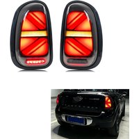 LED-Rückleuchten für BMW Mini Cooper Countryman 2011-2016 R60 Cooper S mit sequenziellem Blinker, Facelift-Pfeil-DRL, Nebelschlussleuchte, Heckleuchten-Set