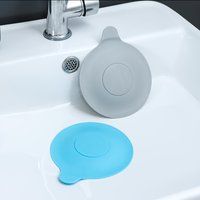 1PC Bathroom drain silicone waterproof plug, kitchen sink odor proof and leak proof silicone cover