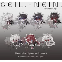 Ch CountryHumans Anime KeyChain CountryHuman Men Key Chain for Women Creative Fashion Kawaii Figure Acrylic Keyring Pendant Gift