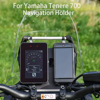 For Yamaha Tenere700 Tenere 700 World Raid Multifunction Display Base GPS Stabiliser Navigation Holder Dashboard Replacement Kit