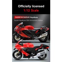 CaDA Officially Licensed Suzuki Hayabusa 1:12 Motorcycle Building Blocks C62051 310PCS Collectible Model Toy Gift For Kids Adult