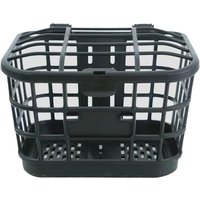 AliExpress Gmarty Hot Sale 1 Set Large Capacity Anti Extrusion Bike Front Basket Black PC Detachable Bike Basket With Lid For Electric Bike